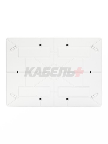 Щиток 12 мод настенный FRAME, белый, с прозрачной дверцей, с 2 шинами PEN на 6 и 8 отв. DKC