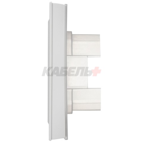 BRITE Рамка 1-местная IP44 РУ-1-БрАБ-44 арктический белый IEK