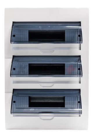 PRIME Корпус пластиковый ЩРВ-П-36 модулей встраиваемый белый IP41 IEK