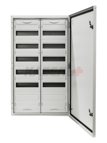 TITAN 5 Корпус металлический ЩРн-144 (2х72) 960х570х140мм IP54 белый (одна дверь) IEK