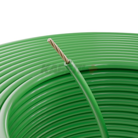 Провод ПГВА 1х0,50мм², зеленый, бухта 100м REXANT