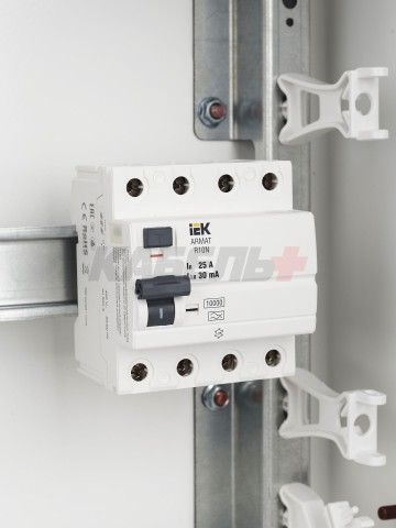ARMAT Выключатель дифференциального тока R10N 4P 25А 30мА тип A IEK