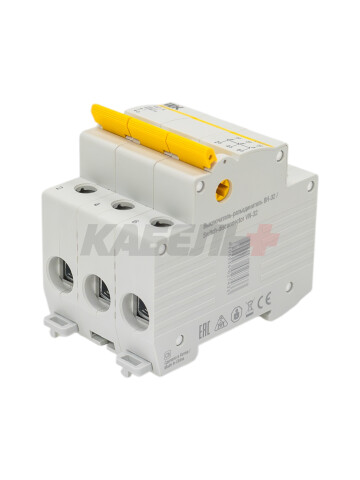 KARAT Выключатель нагрузки (мини-рубильник) ВН-32 3P 40А IEK
