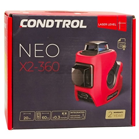 Лазерный нивелир NEO X2-360 CONDTROL (1-2-128)