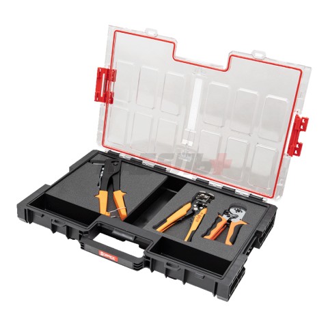 Ящик для инструментов Qbrick System ONE Organizer L-MFI, черный