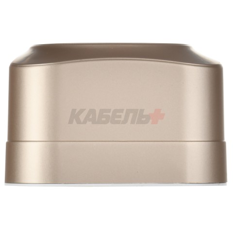 GLORY Розетка для открытой установки телефонная RJ11 РТ20-ХШм шампань матовый IEK