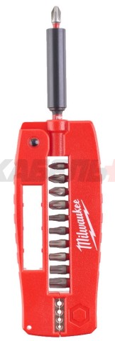 Набор бит Milwaukee SHOCKWAVE "Крокодил №2" (12 шт) (дисплей 10 шт) 4932430910