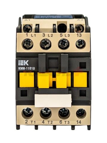 Контактор КМИ-11810 18А 24В/АС3 1NO IEK