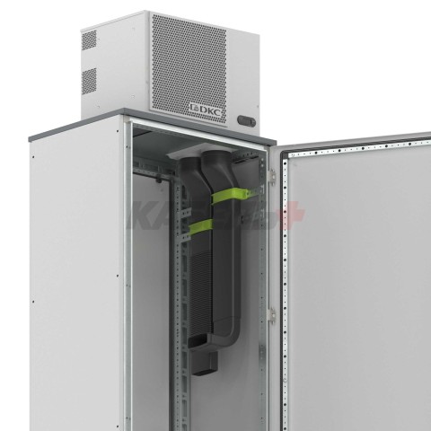 Адаптер воздуховода для потолочного кондиционера 3000-4000 Вт, RAL7035 DKC