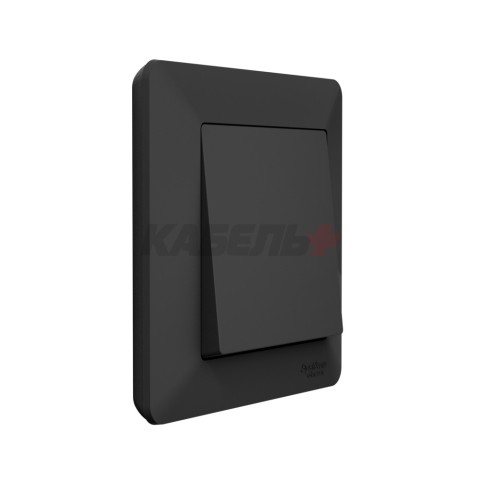 ATLASDESIGN AIR 1-постовая РАМКА, КАРБОН/дымчатый черный