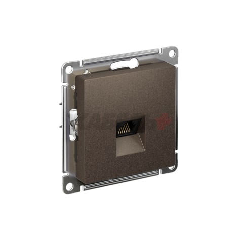 ATLASDESIGN РОЗЕТКА компьютерная RJ45 кат. 5e, механизм, МОККО