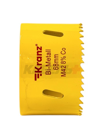Коронка Bimetal 68мм KRANZ, KR-92-0235