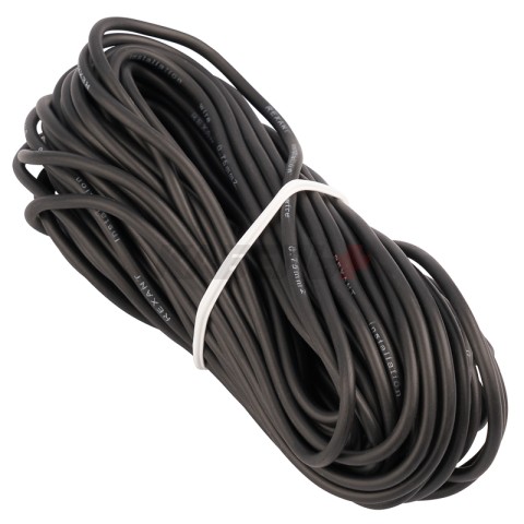 Провод автомобильный ПГВА/ПВАМ 1х0,75мм, черный, мини-бухта 10м REXANT