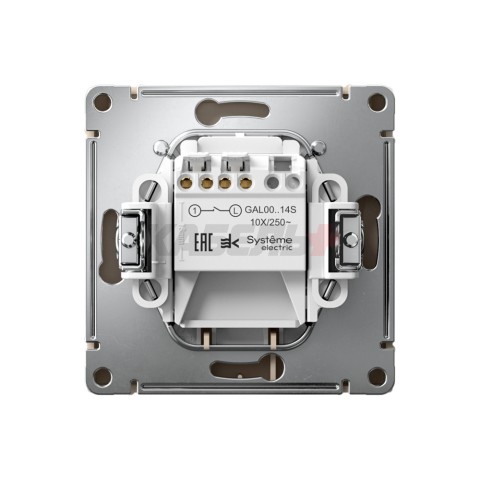 ARTGALLERY ВЫКЛЮЧАТЕЛЬ карточный 10А, без задержки времени, быстр.клемм., ПЕСОЧНЫЙ