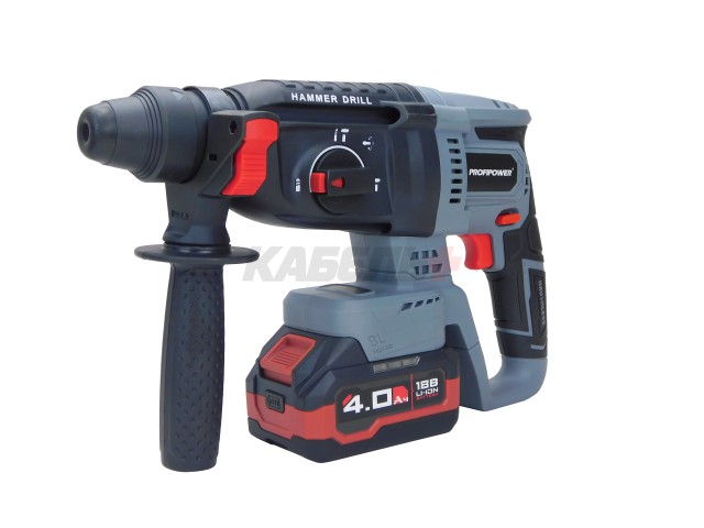 Аккумуляторный бесщеточный E0093 Profipower набор 4 в 1 ProfiSet-4F18 (Li-ion-2шт, 4Ач, З/У, кейс, E0081, E0080, T0056, T0058)
