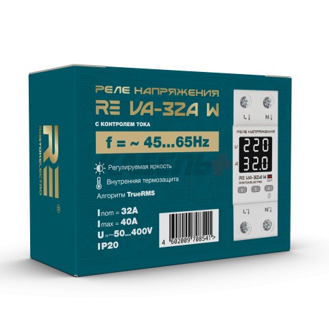 Реле напряжения/тока RE VA-32A W