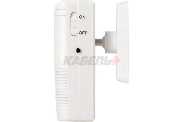 Датчик-звонок (движения) ДЗв-Д-01 (инфракрасный, 6 м, 32 мелодии, 3х1.5 В АА, 80 дБ, IP20) TDM