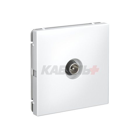 ARTGALLERY TV РОЗЕТКА оконечная 1DB, механизм, БЕЛЫЙ