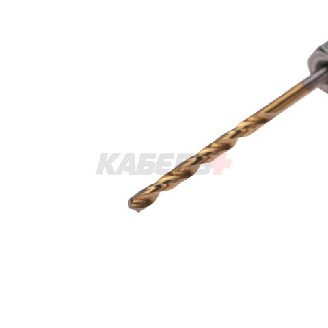 Сверло по металлу, 2мм, Р6М5, ТИТАН, шестигранный хвостовик (1 шт. в упаковке) DIN 338 KRANZ