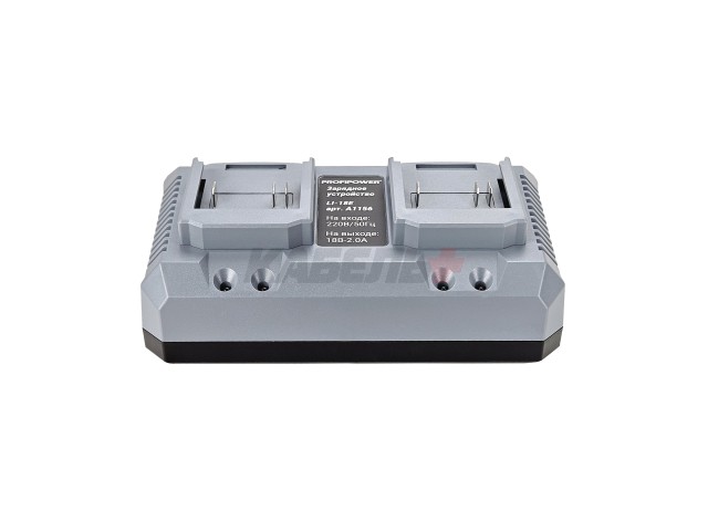 Зарядное устройство на 2 аккумулятора Li-ion LI-18E