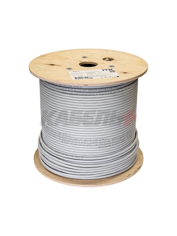 ITK Витая пара F/UTP кат.6 4х2х23AWG LSZH нг(А)-HF серый (305м) РФ/Т
