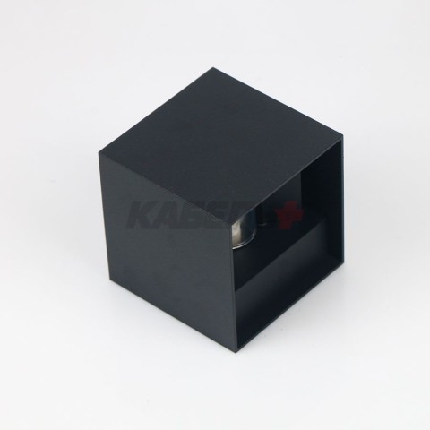 Фасадный светильник General GWL-G9-5-SQUARE-IP65 Черный Квадратный Лайтвэйв