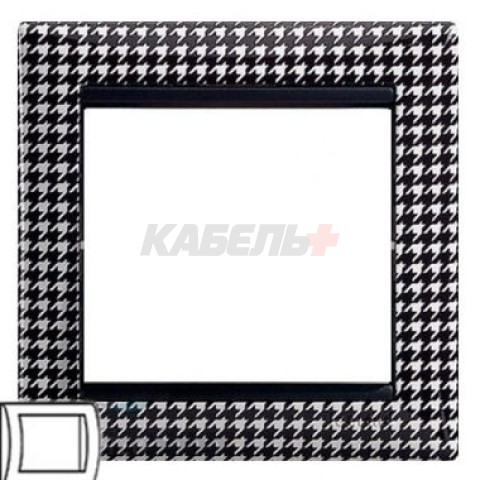 VALENA DIY Рамка 1-местная гусиные лапки