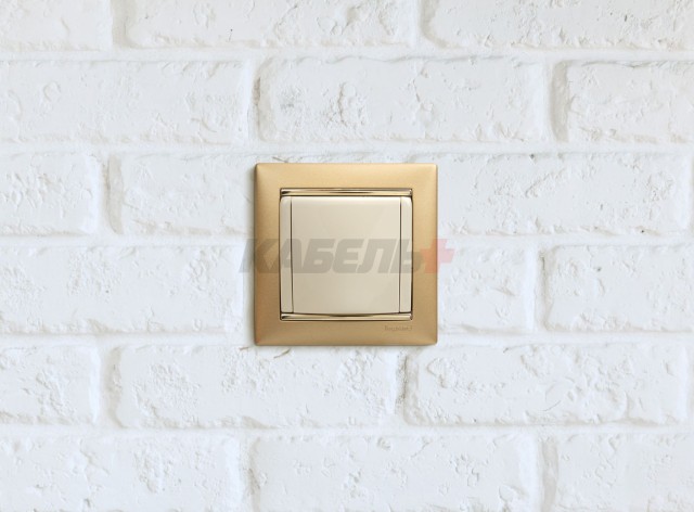 VALENA Розетка 1-местная с заземлением с защитными шторками и крышкой 16А IP20 слоновая кость