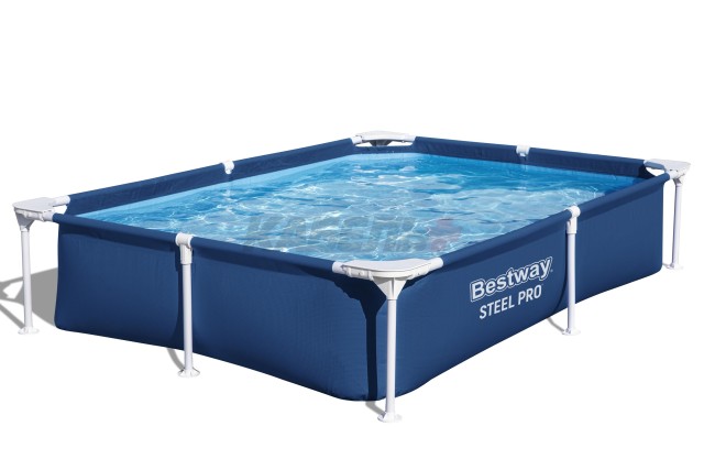 56401 NEW Бассейн каркасный Steel Pro 221х150х43см BESTWAY