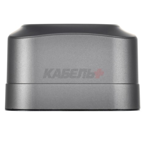 GLORY Розетка 1-местная для открытой установки с заземлением без защитных шторок 16А РС20-3-ХСм сталь матовый IEK