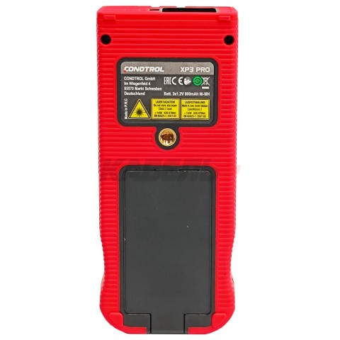 Дальномер лазерный XP3 Pro (Красный / 120 м/ +- 1.5 мм / 3хAAA Smatr Measure / Чехол), CONDTROL