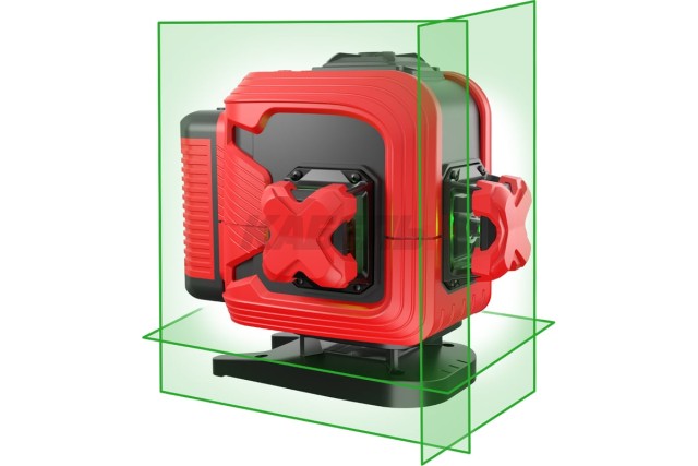Нивелир лазерный Boden 3D (Зеленый / 30/60 м / 3 луча / +- 0,3 мм/м / Сумка), CONDTROL