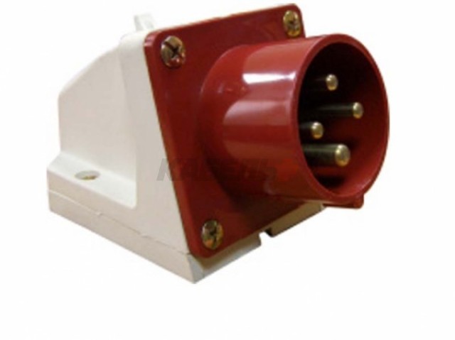 Вилка стационарная ССИ-524 3Р+РЕ 32А 380-415В IP44 IEK