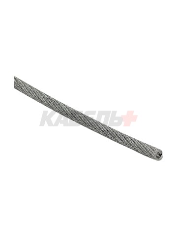 DIN 3055 Трос сталь в ПВХ SWR M 5 PVC М 6 (100м)