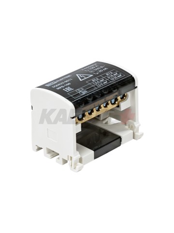 Модульный распределительный блок на DIN-рейку МРБ-100 2П 100А 2х7 групп TDM