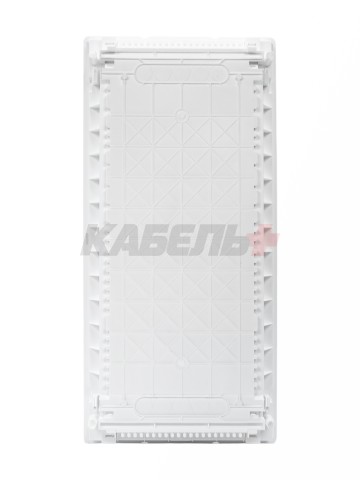 U48ES IT PL, Щит встраиваемый мультимедийный, 4 ряда, металл. дверца со слотами для охлаждения, IP30