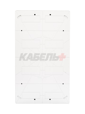 Щиток 36 мод настенный FRAME, белый, с белой дверцей, с 4 шинами PEN (2шт на 8 отв. и 2шт на 10отв.) DKC