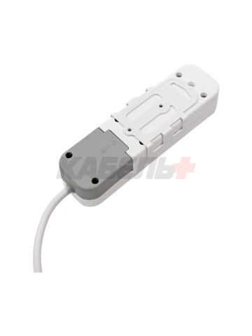 EL-BI,Myra,удлинитель 3гн3м с/з с выкл. белый,527-010203-322