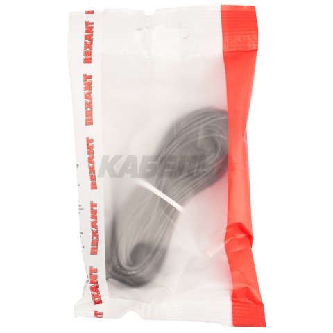 Провод автомобильный ПГВА/ПВАМ 1х0,50мм, черный, мини-бухта 10м REXANT