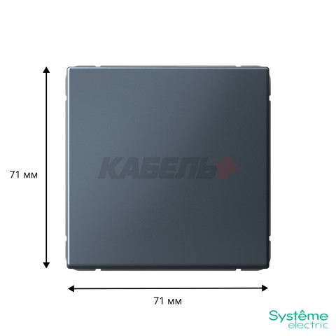 ARTGALLERY Перекрестный ПЕРЕКЛЮЧАТЕЛЬ, 10АХ, механизм, быстрозажим. клем., ГРИФЕЛЬ