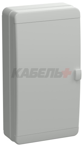 TEKFOR Корпус пластиковый КМПн-36 IP65 серая непрозрачная дверь IEK