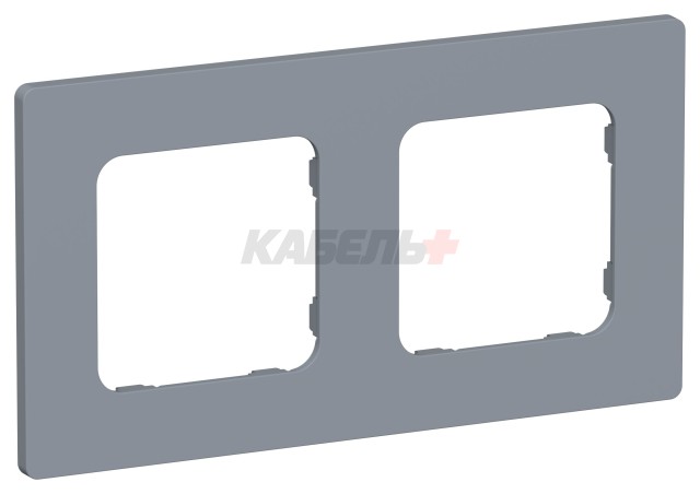 FLITE Рамка 2-местная РУ-2-К-ФлМ маренго IEK