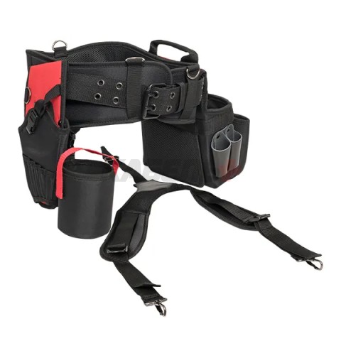 Пояс монтажника с 3 сумками и разгрузочными ремнями С-15 EKF Professional