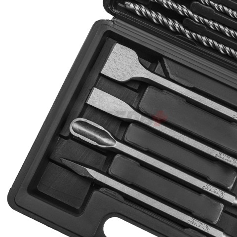 Набор буров и долот SDS PLUS, 13 предметов KRANZ