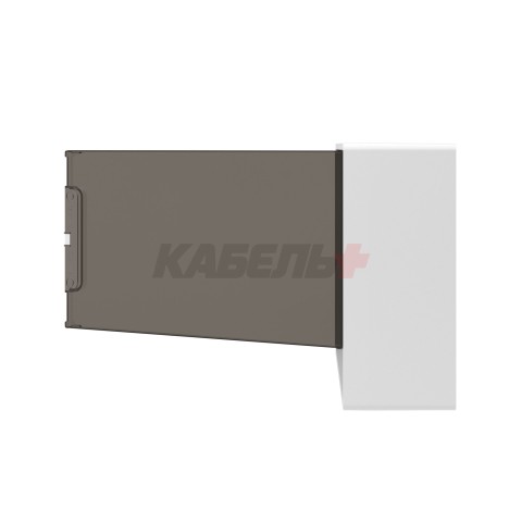 Щиток 18 мод настенный FRAME, белый, с тонированной дверцей, с 2 шинами PEN на 8 и 10 отв. DKC