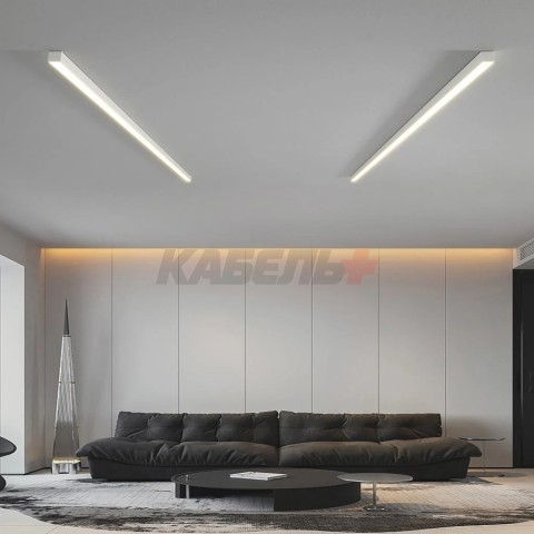 Св-к светодиодный матовый Gauss IP40 1180*70*55мм 48W 4600Лм 6500K Shop Lighting белый 1/12