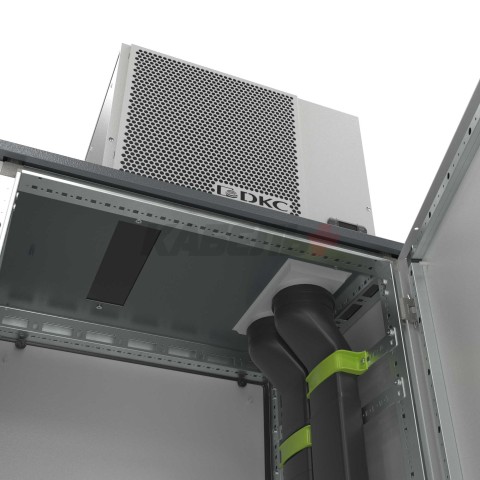 Адаптер воздуховода для потолочного кондиционера 3000-4000 Вт, RAL7035 DKC