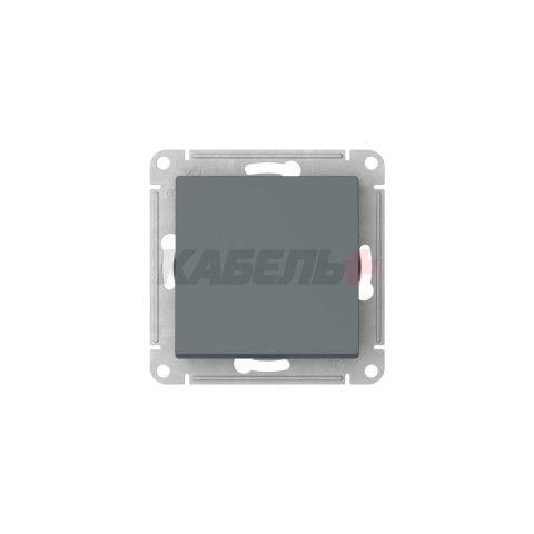 ATLASDESIGN 1-клавишный ПЕРЕКРЕСТНЫЙ ПЕРЕКЛЮЧАТЕЛЬ, сх.7, 10АХ, мех., быстрозажим. клем., ГРИФЕЛЬ