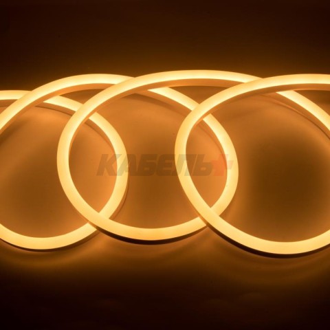 Лента "Гибкий Неон" General GLS-2835-120-9.6-220-NL-IP67-3 катушка 50 м