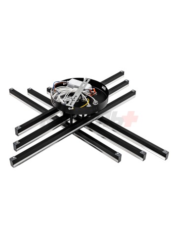 Светильник C9033/6 120Вт черный